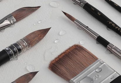 Innovation & The Technology Behind Oasis Synthetic Watercolor Brushes New