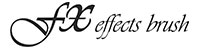 FX Effects Brush Logo