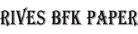 Rives BFK Paper Art Supplies Logo
