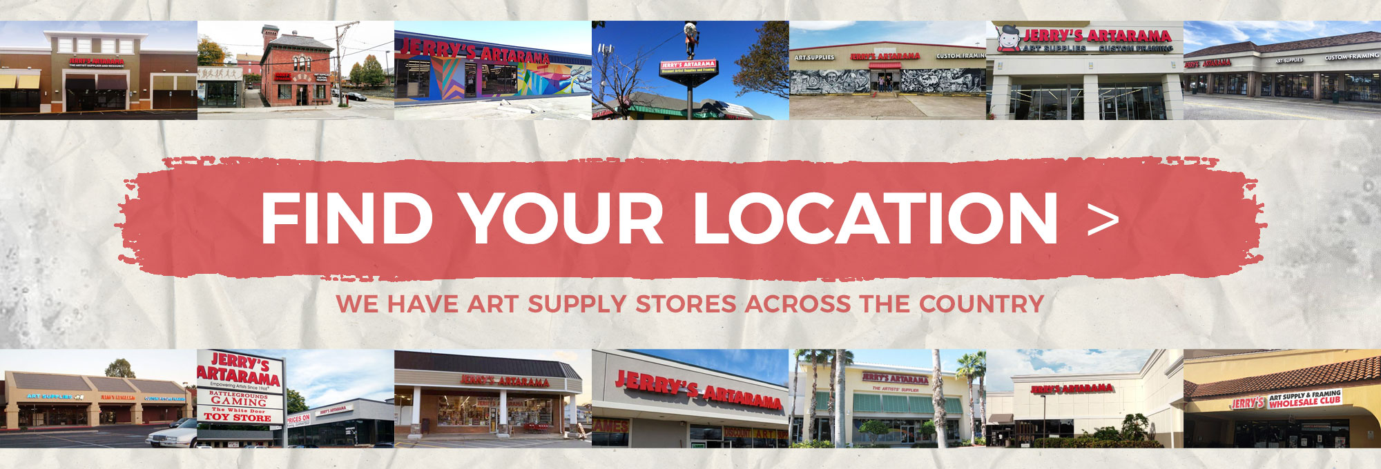 Jerry's Artarama Retail Stores - Your Local Art Supply Store